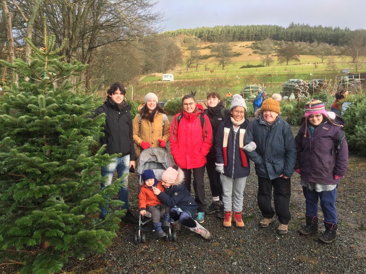 Tiphereth on Twitter "We went to Glentress today on our annual🎄