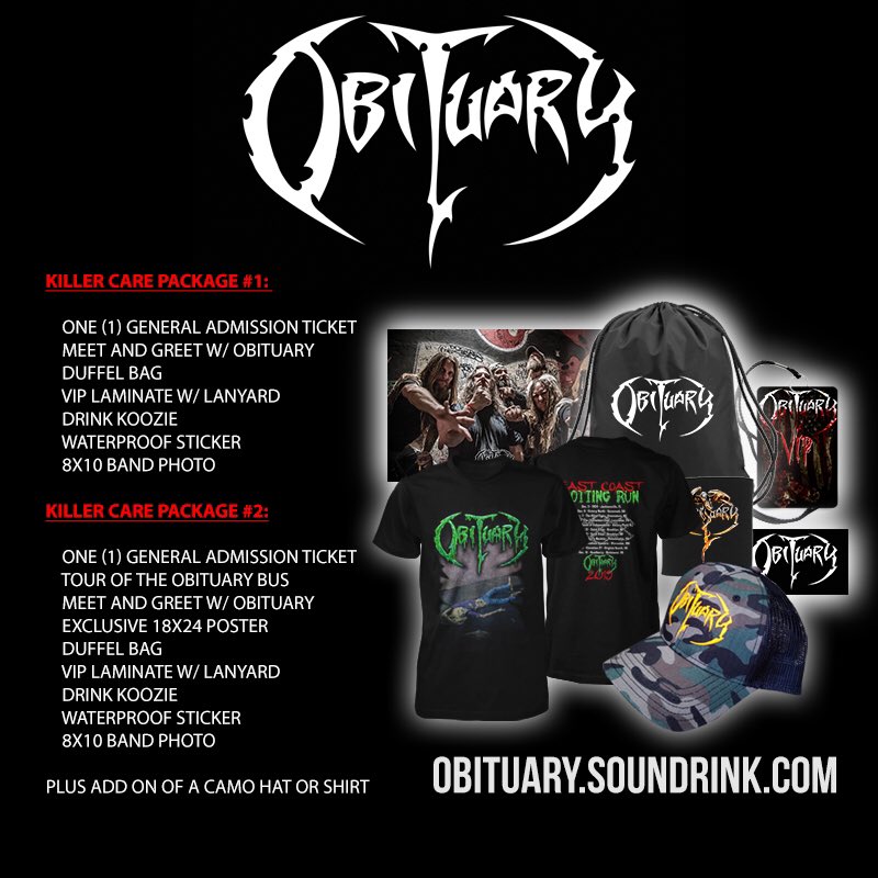 obituarytheband's tweet photo. Where will WE meet YOU?
https://t.co/mPIQN7YrBD
#RottingSlow https://t.co/lpO9JLLkbH