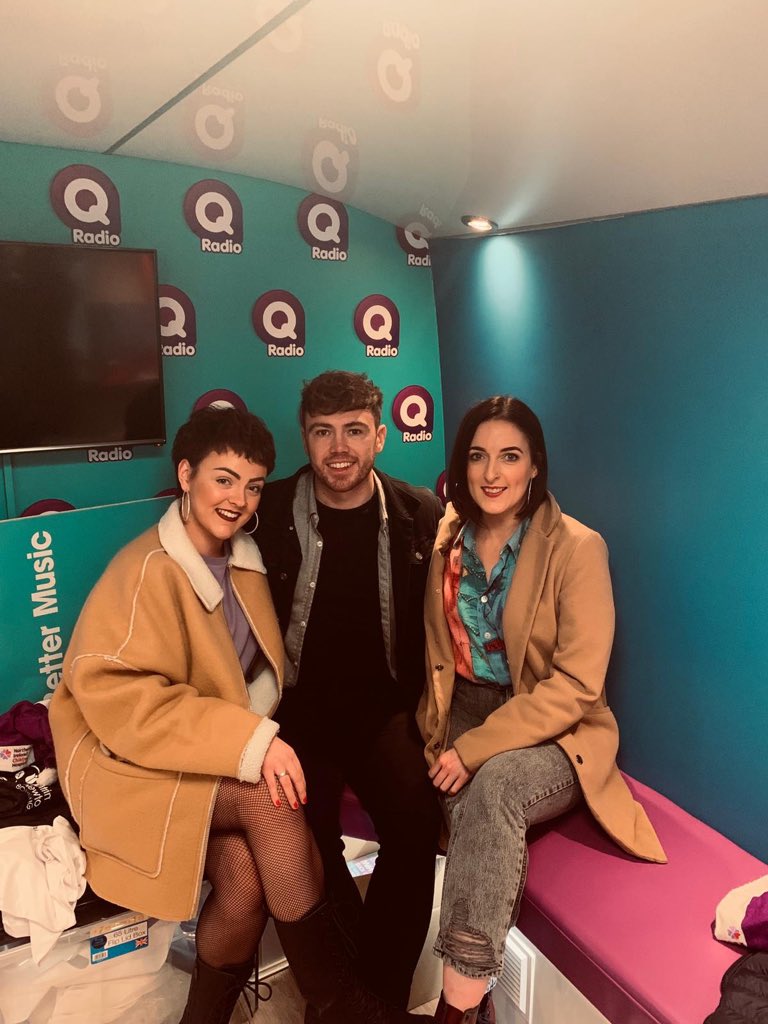 WHAT A BLAST we had today performing my single for jingle “What’s that sound?” for <a href="/nichildrenshosp/">Northern Ireland Children’s Hospice</a> <a href="/NIHospice/">NI Hospice</a> Shoutout to Ibe @goQradio for having us on 🙌🏻 LETS MAKE THIS MASSIVE FOR THE KIDS 🌟