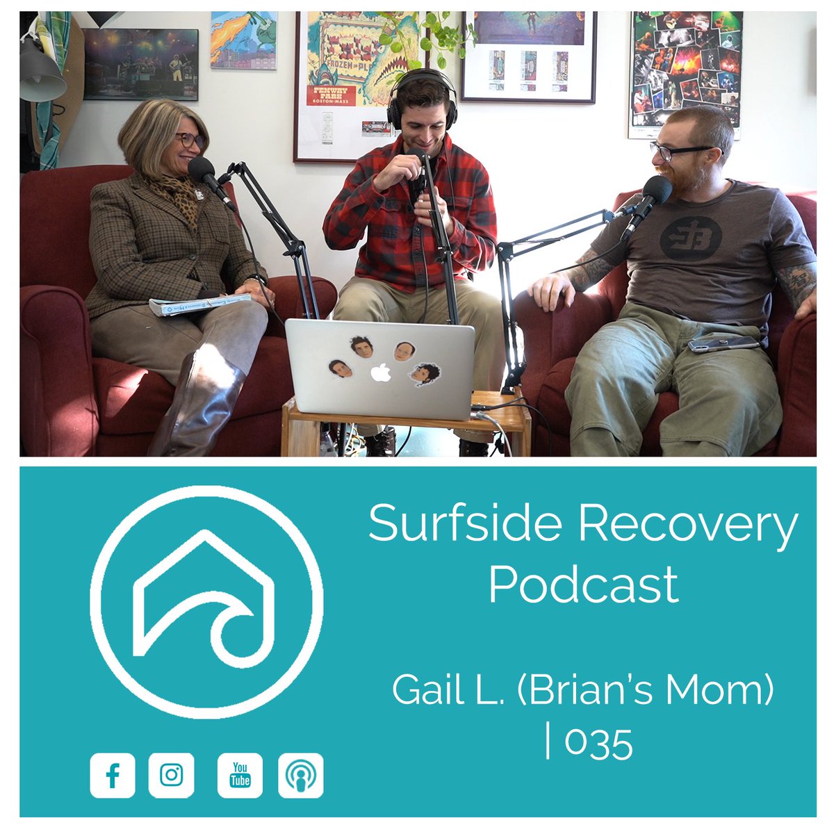 SurfsideSSL's tweet photo. New Episode out now on Facebook, YouTube and your Favorite Podcast Platform
.
Gail L, Brian's Mom, comes on the podcast to tell how she recovered!  Gail talks about the importance of attending family group 12 step meetings and about the need for the family to recover. https://t.co/pA5ZJ3Itfh