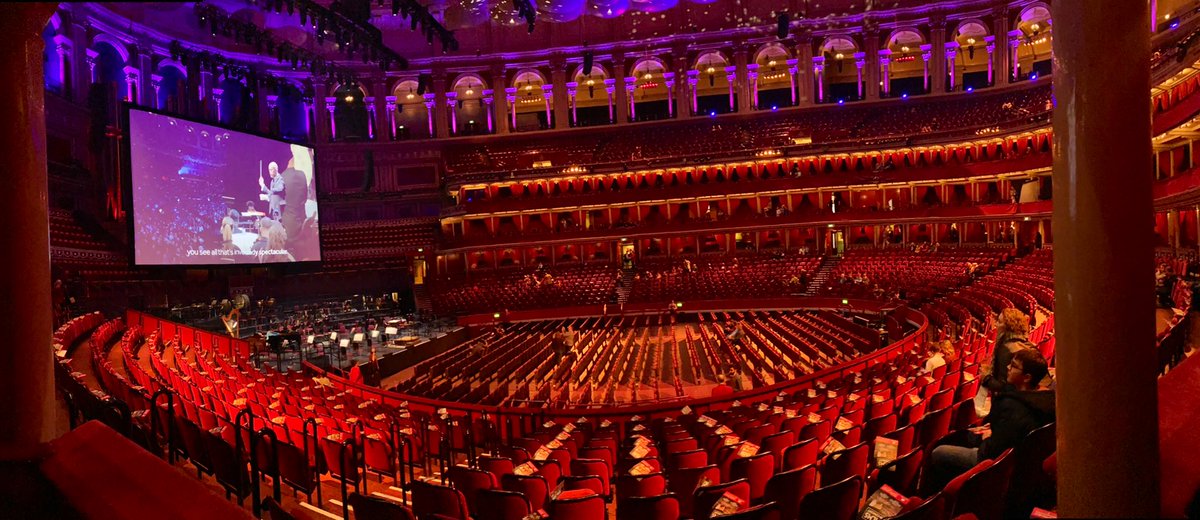 PilotDeborah's tweet photo. With my #wingman watching E.T. @RoyalAlbertHall π½ π² πΏ π₯ π #FilmsInConcert One of my favourite venues #London https://t.co/ymapjIAwJ9