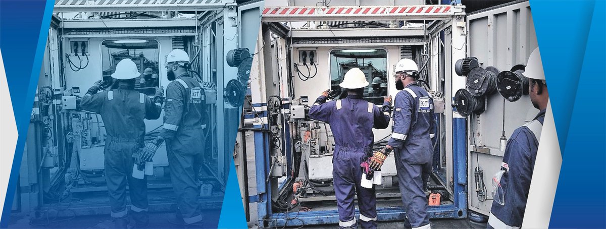 B G Technical Limited provides open hole and case hole wireline services.