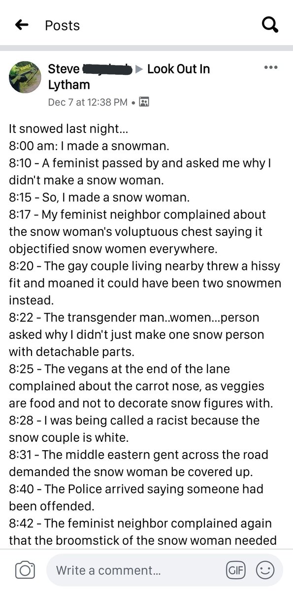 _smjs's tweet image. Wahh wahhh weoeoeo So true of life today 😢😢 Cant even build a snowman 😭😩😩😥 I cant IMAGINE how hard it must be to be a 50+ old straight white person in Lytham, the cultural hub of the northwest