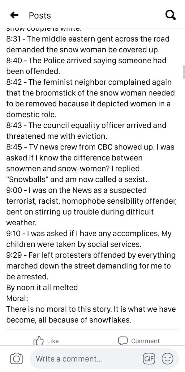 _smjs's tweet image. Wahh wahhh weoeoeo So true of life today 😢😢 Cant even build a snowman 😭😩😩😥 I cant IMAGINE how hard it must be to be a 50+ old straight white person in Lytham, the cultural hub of the northwest