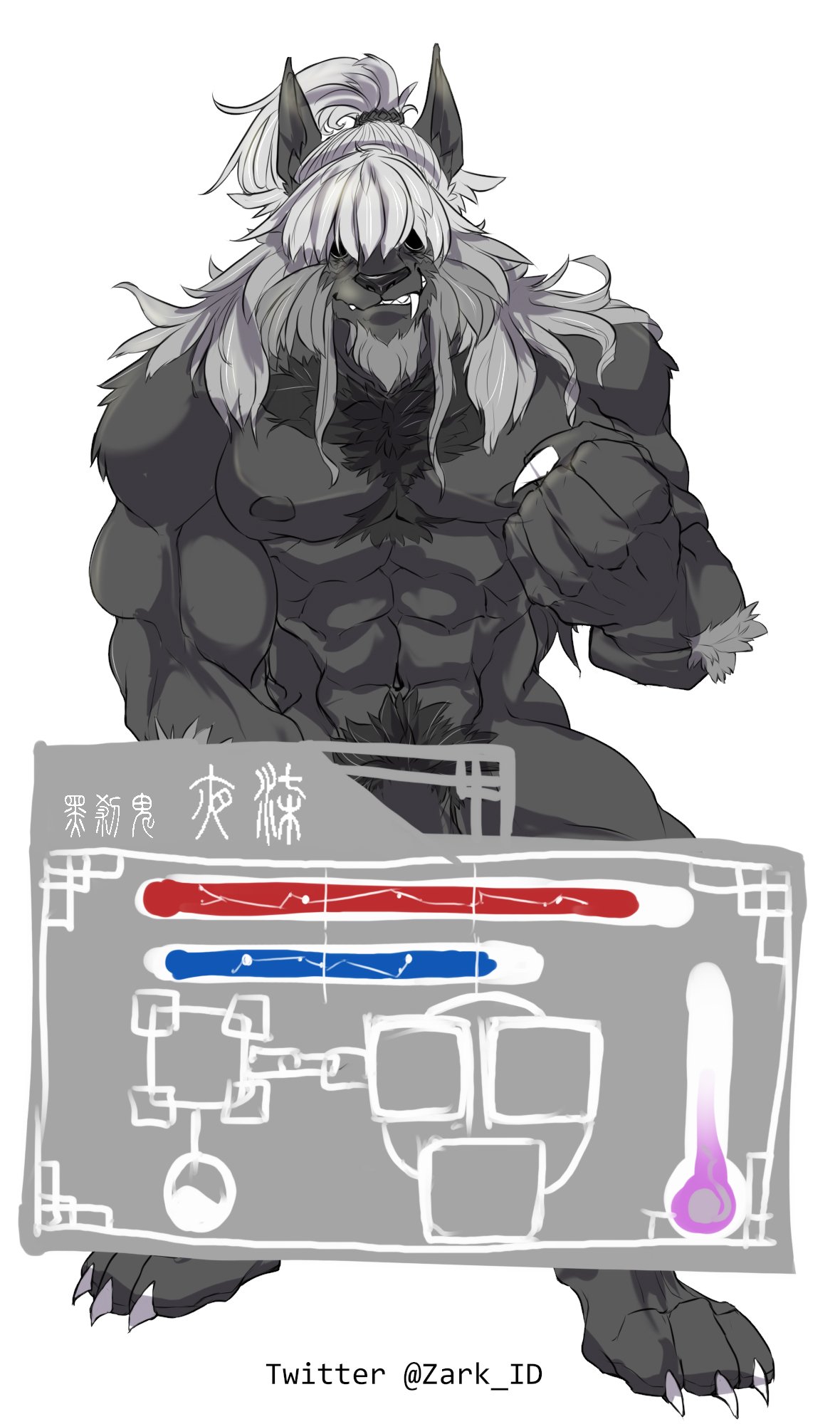 Zark Furry Arts On Twitter First Character Of Game Program There zark-furry-arts-on-twitter-first-character-of-game-program-there
