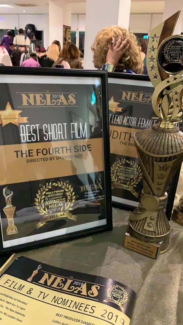 missy_uyi's tweet photo. #TheFourthSide and Judith Audu @judithaudu won at NELAS Award UK last night!
Best Short Film
Best Lead Actress for The Family
Congratulations to the entire crew and cast of both films! 2019 be ending with awesome news! https://t.co/th9LFlfC4f