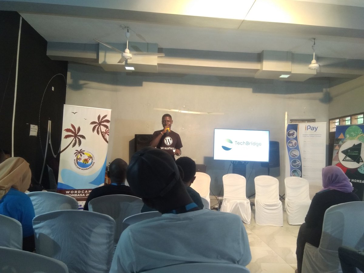 paulnm's tweet photo. Main man Joakim giving his wordpress story ๐ @WordCampMsa
@swahilipothub #wcmsa #WordPress @ipayafrica https://t.co/ZzIzUpXoBF