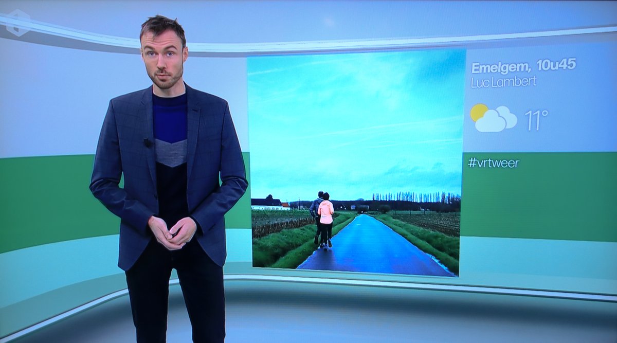 #vrtweer Luc Lambert bedankt de VRT om deze foto te gebruiken.