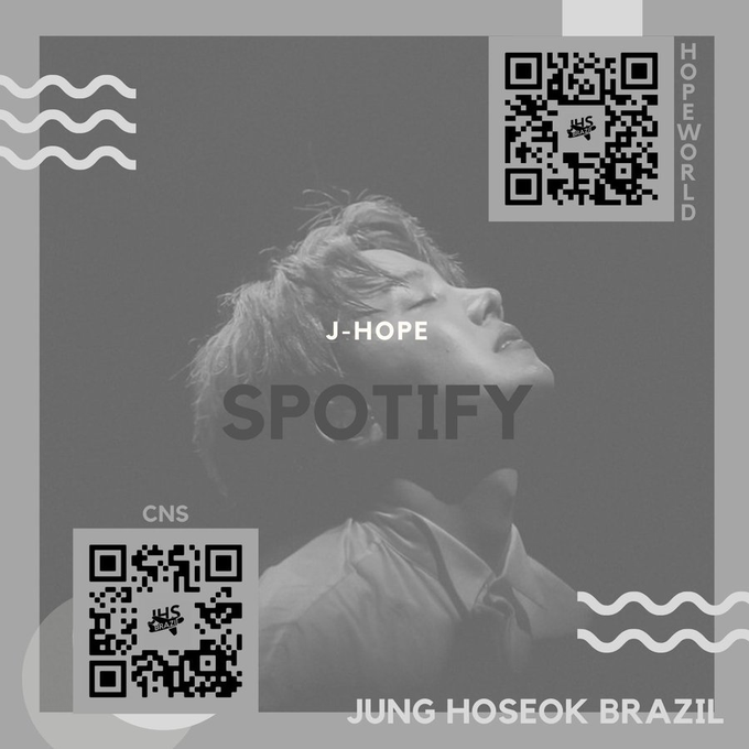 hobi_myuniverse's tweet photo. [J-HOPE SPOTIFY]

Scaneie os QR Codes e seja feliz ouvindo boa música ☺️

Você pode imprimir e colocar na sua escola, universidade entre outros lugares (com a devida autorização), para que mais pessoas ouçam as músicas do #JHOPE no spotify!

#BTS_Hitmaker #방탄소년단 #제이홉 #BTS https://t.co/fXIlOgKFzz