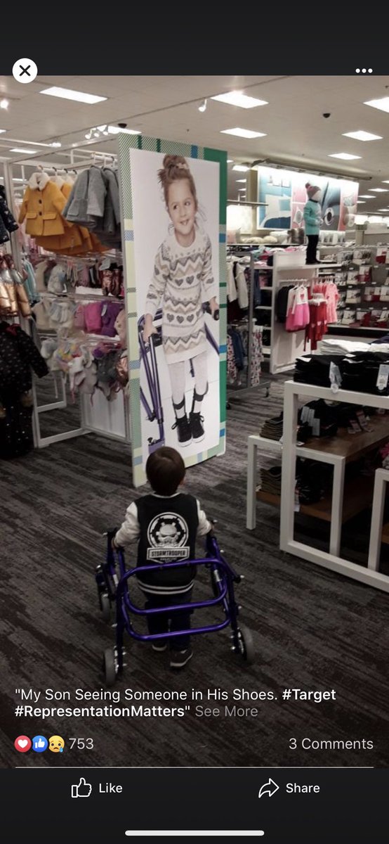 BrandenT1940's tweet image. I saw this on Facebook and had to share! This is truly a great representation of how our inclusion impacts our guests! ❤️ #Target #Inclusion