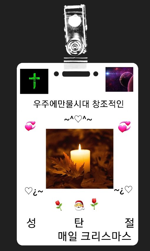 GoodLuckBut3's tweet image. 2019.12.25.
매일 크리스마스  선탄절