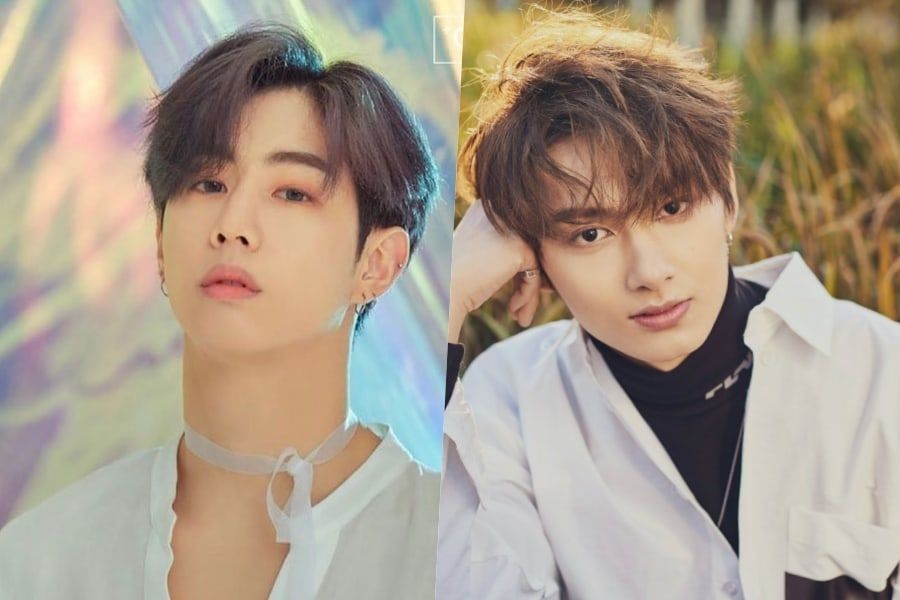 kpopsourcebr's tweet photo. Mark do GOT7 e Jun do Seventeen aquecem os fãs com adorável interação no MAMA 2019 https://t.co/0JhDg0zwAX https://t.co/Nvc7c3J0AK