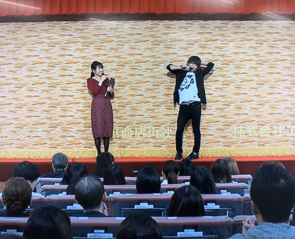 ryuryuryu0903's tweet image. 本日は『テレビ愛知感謝祭2019』
大須のシンボル招き猫前で
2ステージネタをさせて頂きました🎙
ご来場有難う御座いました😆

前説させて頂きました
『中川家の笑う大須演芸場』は
テレビ愛知さんで
来年1月2日(木)午後13:30〜放送‼️
お見逃しなく☺️
POP！
#テレビ愛知 
#吉本坂2期生オーディション