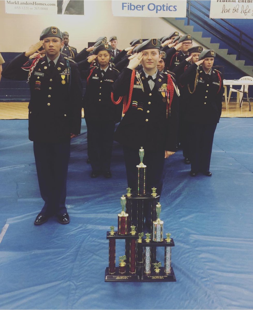 HCS Future Ready Institute of Leadership (@hcsready) on Twitter photo Fifth place overall. Fourth place exhibition squad. Fifth place exhibition platoon at the JROTC Drill competition at <a href="/RBHS_Lions/">Red Bank High School</a> Hooah! Fifth place overall. Fourth place exhibition squad. Fifth place exhibition platoon at the JROTC Drill competition at <a href="/RBHS_Lions/">Red Bank High School</a> Hooah!