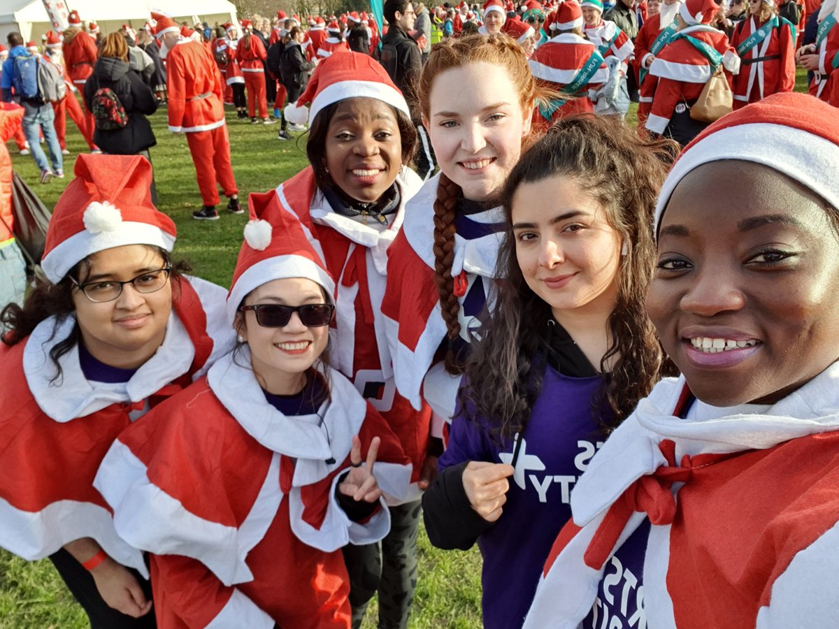 FunkeBella's tweet photo. TeamNewhamRadioogy London Santa run2019...we did it. Thanks to everyone that supported and donated... THANK YOU๐๐
๐๐ฟโโ๏ธ๐
#SantaRun #newhamhospital #teamnewham #londonsantarun https://t.co/oyb1i9r5vl