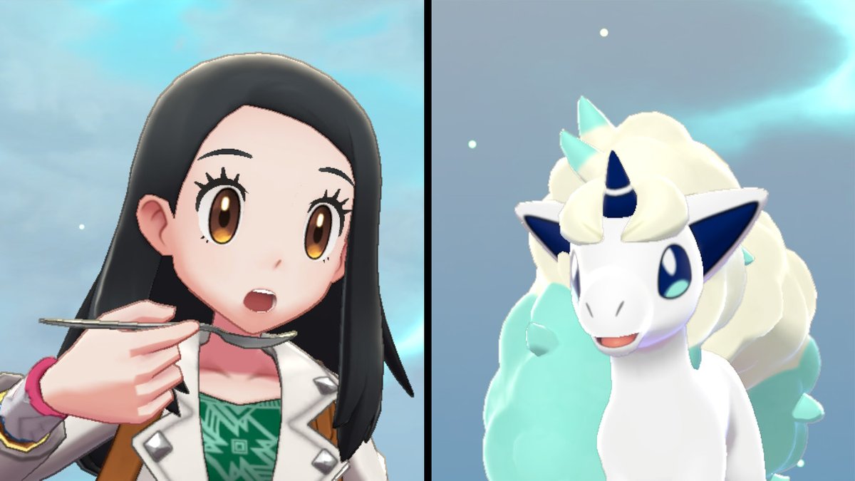 clearflora's tweet image. My face when a shiny finally hatches #PokemonSwordShield