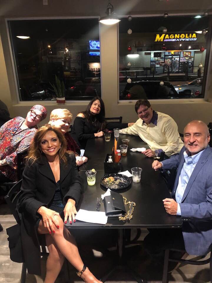 carl_arredondo's tweet photo. Christmas Party 1 at #losjefes for @1067thekrewe #cumulusradio and then #2 for @CrossfitRoux at @Southporthall with @isiscasanova #visualmemory https://t.co/A8ag96zQ0I