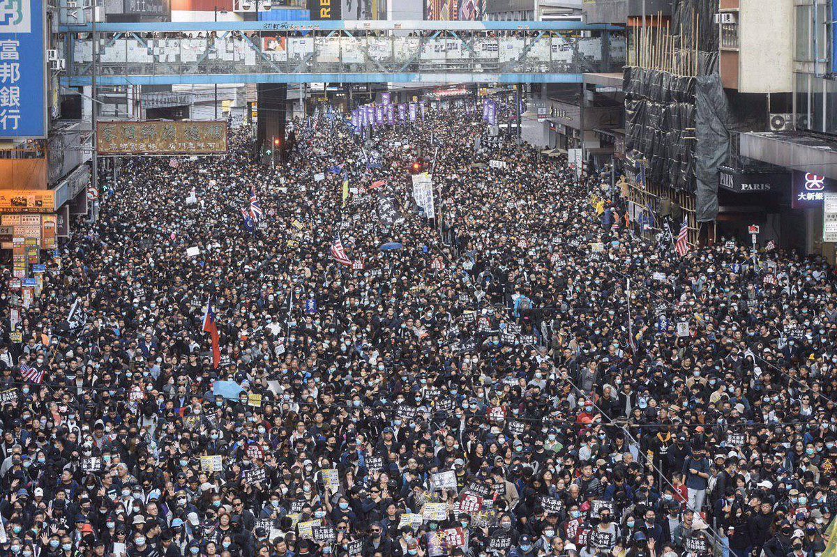 @AJENews 6 months passed, #HKPoliceBrutality haven’t stopped #Hongkongers to come out to #FightForFreedom. Besides #5DemandsNot1Less, we also want to raise the awareness of #HumanRights issue of #Uyghurs and #Tibet🙏🏻 please stand with us in this battle with CCP’s dictatorship.