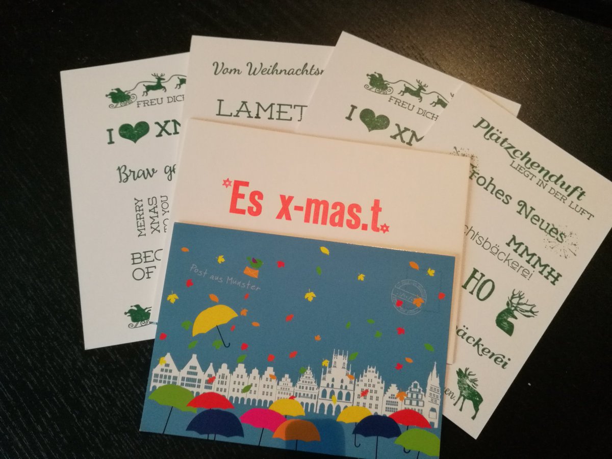 Renaade's tweet photo. Sie haben Post. Vielen Dank @MaikeFrie für die schönen Karten. Ich habe mich sehr gefreut. #itt19 #Trostpflaster 💞 https://t.co/9FmLfHktzM