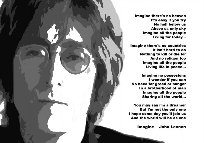 Dec 8, 1980:  John Lennon was murdered at the age of 40. #RIP #imagine