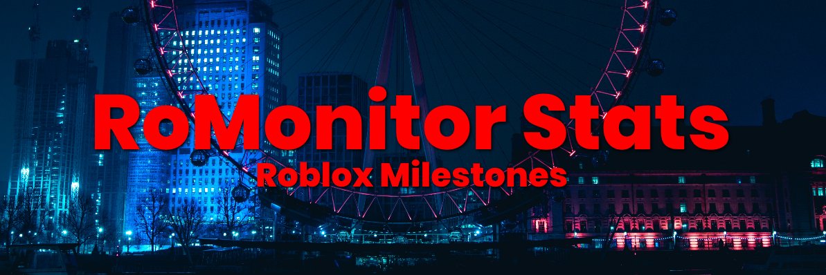 RoMonitor Stats on X: You can now view stats from RoMonitor Stats directly  on Roblox with the official Browser Extension! Chrome:   Firefox:    / X