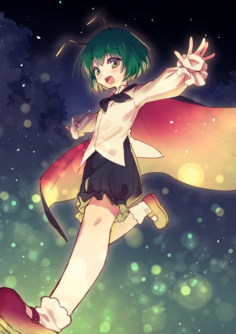#深夜の真剣お絵描き60分一本勝負
リグル～! 