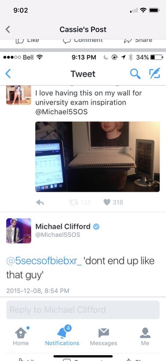 MIKEY MY MAN. Its our anniversary 😂 <a href="/Michael5SOS/">michael clifford</a>