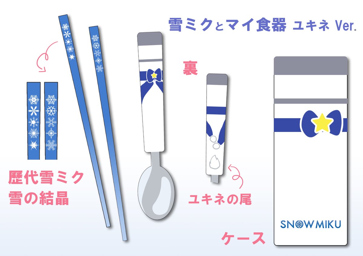 提案D
雪ミクとマイ食器 ---全2種類

#スカイタウン新商品開発ラボ 