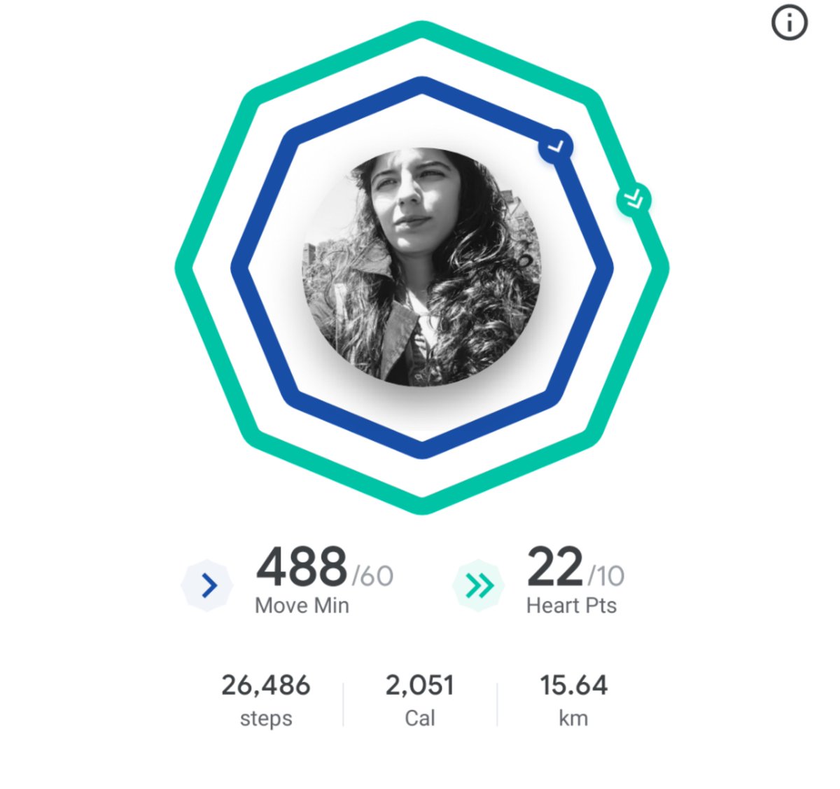 InesArmadaBras's tweet photo. #devfest19: 
➡️ 15,64 km
➡️ Average BPM: 105
#DFLX https://t.co/dOKMR7ViJI