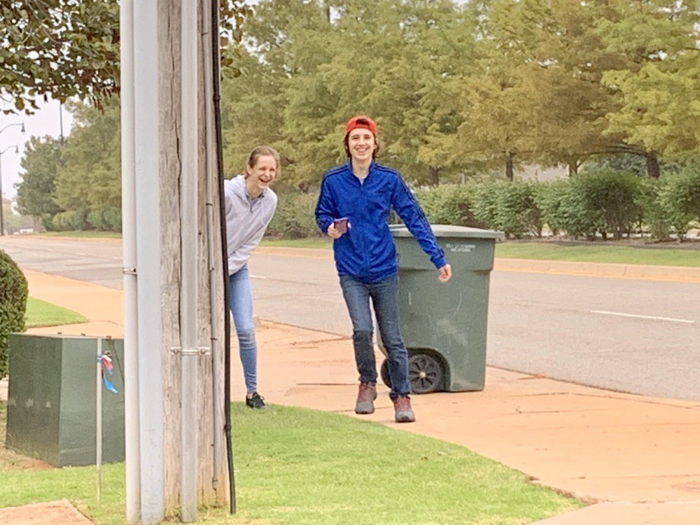 FLL44392's tweet photo. Final touches on stage 2 of our #innovation project are complete!!! Team documented 36 miles of sidewalks and their accessibility limitations. Finishing strong for Oklahoma - State Championship. #omgrobots #cityshaper https://t.co/Kdnx7pK3Ti