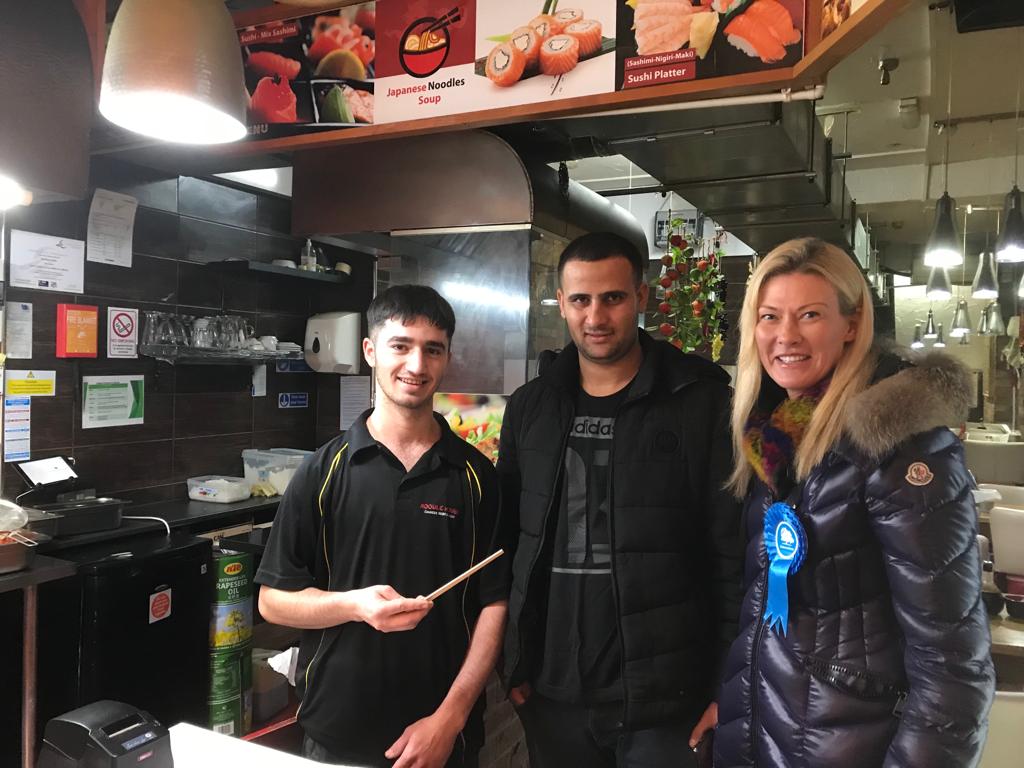 AmandaLeicester's tweet photo. Out and about on Narborough Road Conservatives celebrating diversity in our City #mycity #letsgetbrexitdone #supportingsmallbusiness #dontwasteyourvote #wewillbeheard  👊🏻👊🏻👊🏻 https://t.co/7IampC2Bhe