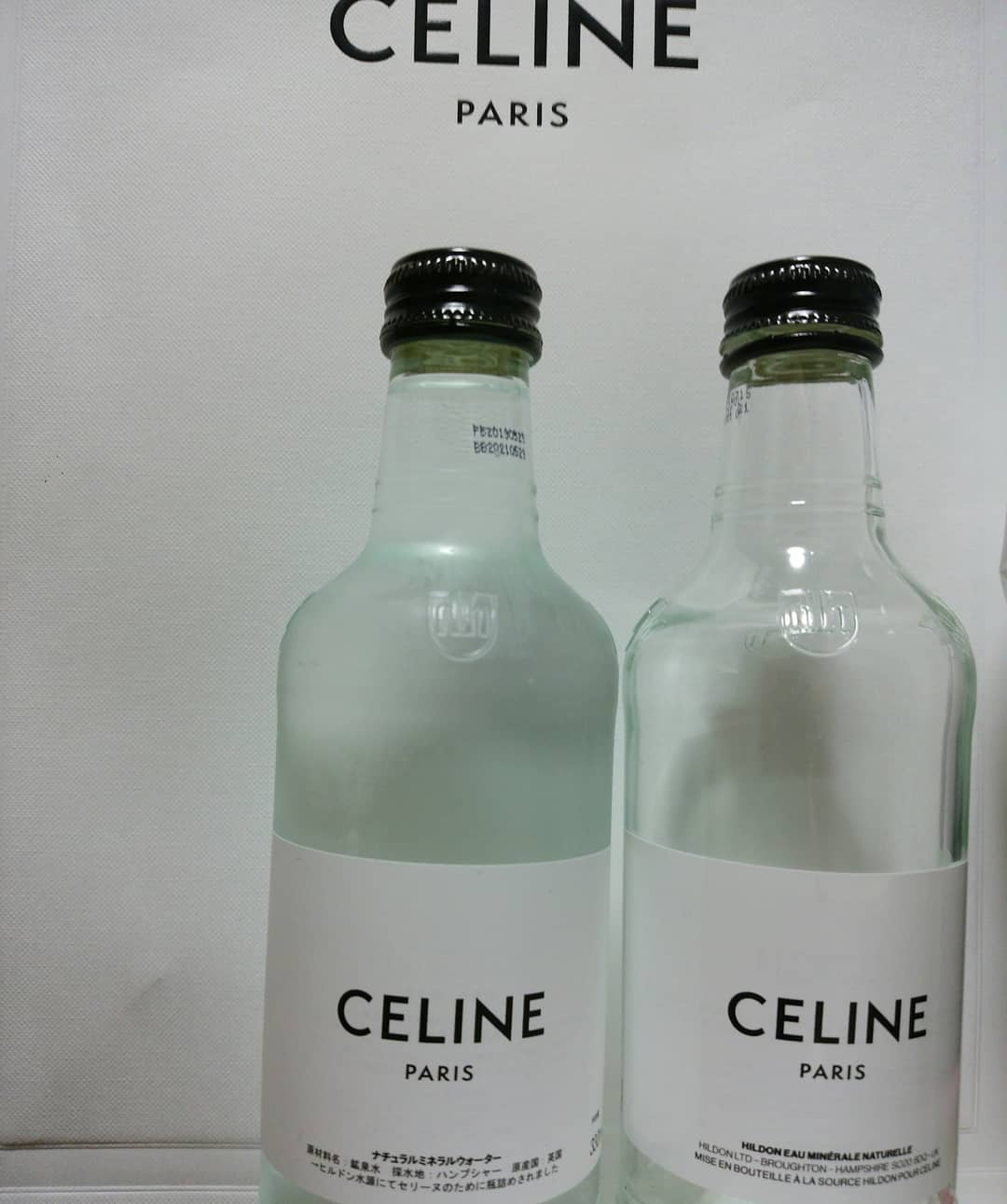 CELINE HILDON ミネラルウォーター セリーヌ　水　ヒルドン　コラボ CELINE HILDON ミネラルウォーター セリーヌ 水 ヒルドン コラボ