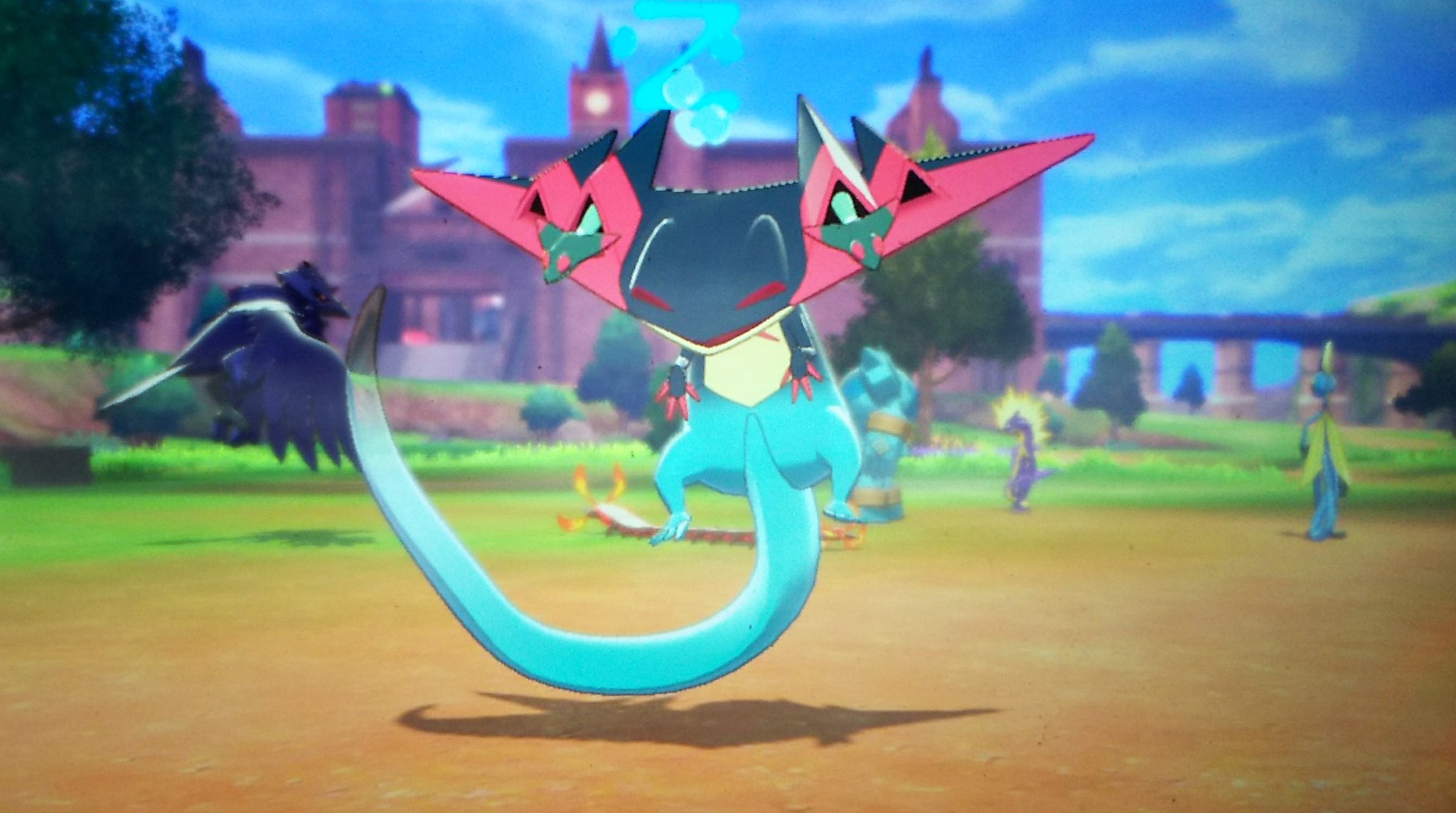ジャイロ Twitterren ポケモン剣盾 この間 キャンプで寝ているドラパルトを撮れたのですが ちゃんと上のドラメシヤも一緒に寝ているのが細かいですね T Co O3bulm5wco Twitter