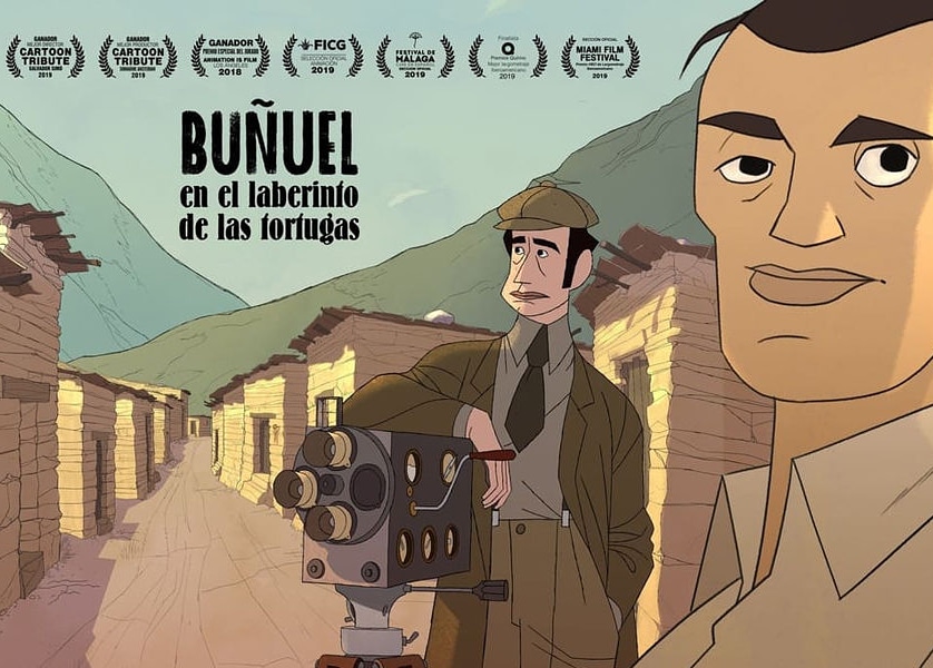 labatidoracult1's tweet photo. Enhorabuena al equipo de Buñuel en el laberinto de las tortugas, que ha ganado el premio a mejor película de animación europea!!el cine español está de enhorabuena y demostrando calidad. #buñuelellaberintodelastortugas #premioscineeuropeo #cineespaña #cineeuropeo #cinedeanimacion https://t.co/Tzel3vFM6p