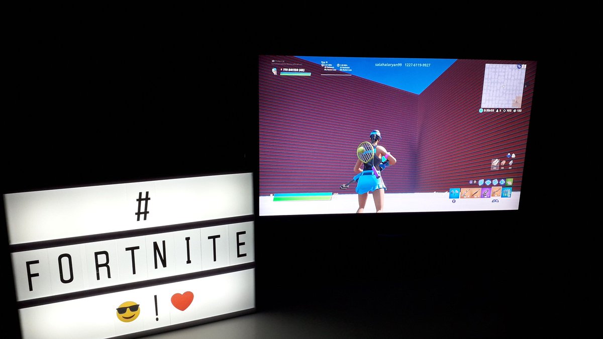 LillyBrindley's tweet photo. On fornite + twitch tonight! https://t.co/ofApKpHkdc