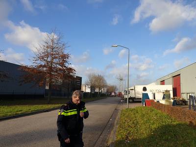 Forse schade bij uitslaande brand in vrieshuis in Waspik..