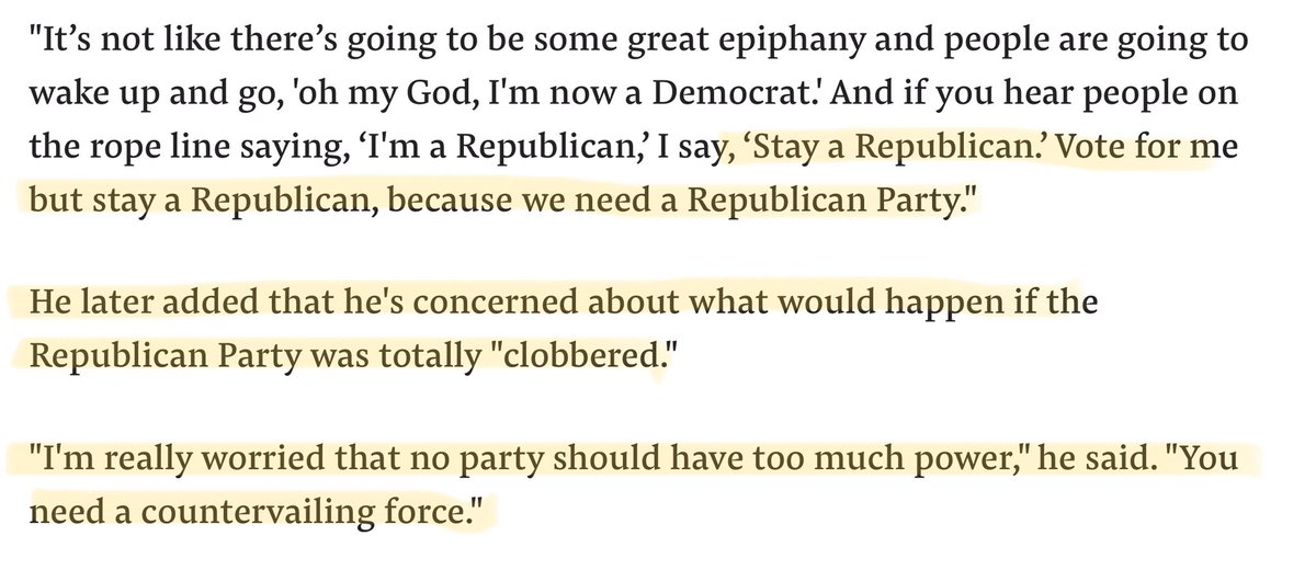 wideofthepost's tweet image. Joe Biden’s “really worried” that Dems might win too many seats, and tells voters to “stay a Republican” because he thinks “we need” the GOP. buzzfeednews.com/article/nidhip…