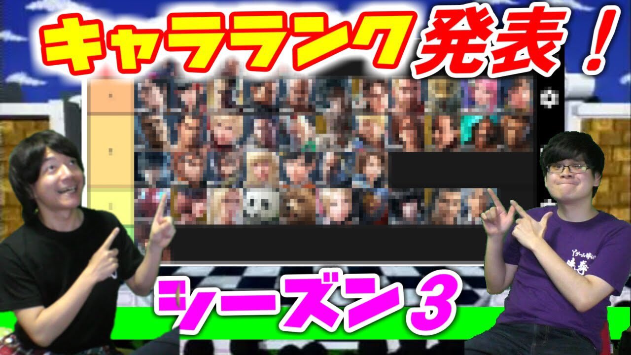 裏通りのヒッポ Hippo シーズン3のキャラランク表やっと作ったンゴ ゼウガルと2時間くらい話した Twtの合間にどぞ 鉄拳7 シーズン３キャラランク発表 Sキャラはこいつらだ 尚 最弱キャラは T Co 9mmr2f5jzn T Co