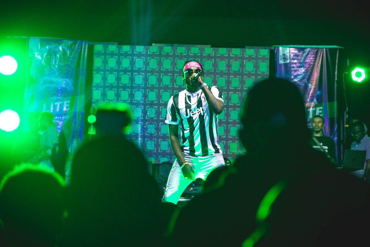 Marzpretty1's tweet photo. What's a party without @bigtrilkaiza a crazy performance it was #YceeLockdownUG https://t.co/cgGfRtfig8