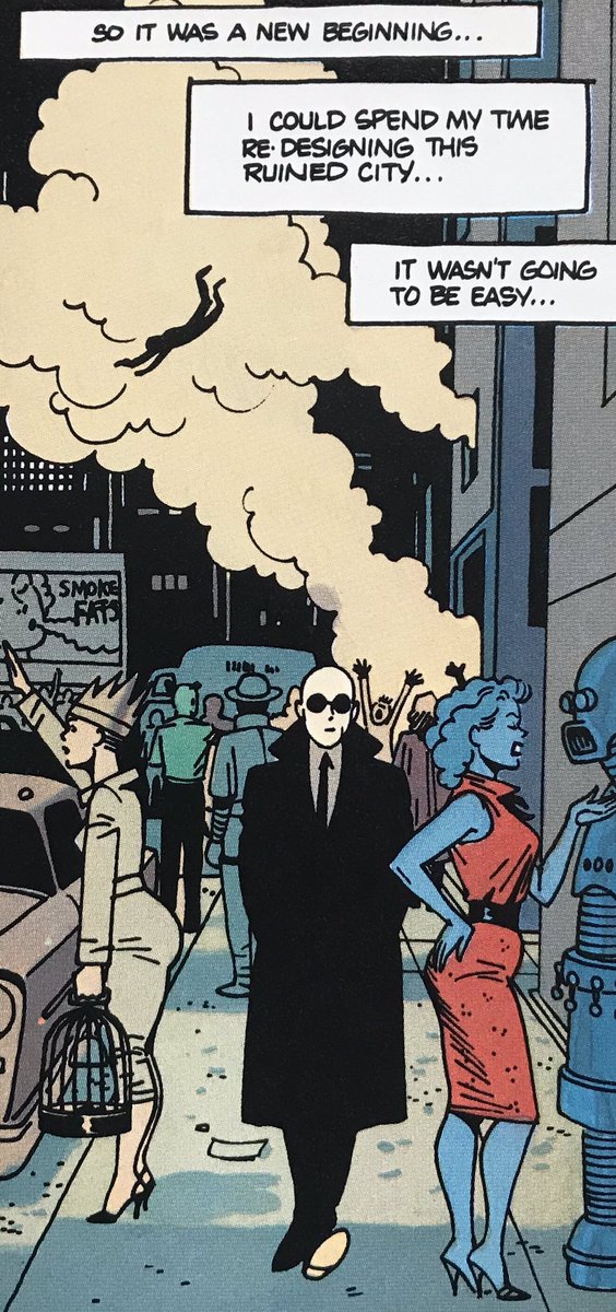 LandRBonanza's tweet photo. A New Beginning: Xaime develops Dean Motter and Paul Rivoche’s early designs for MISTER X (With Beto and Mario, Numbers 1-4, Vortex, June 84-May 85)
#MisterX #JaimeHernandez #DeanMotter #PaulRivoche
#LoveandRocketsComic #LosBrosHernandez https://t.co/oI9TAKGHyS