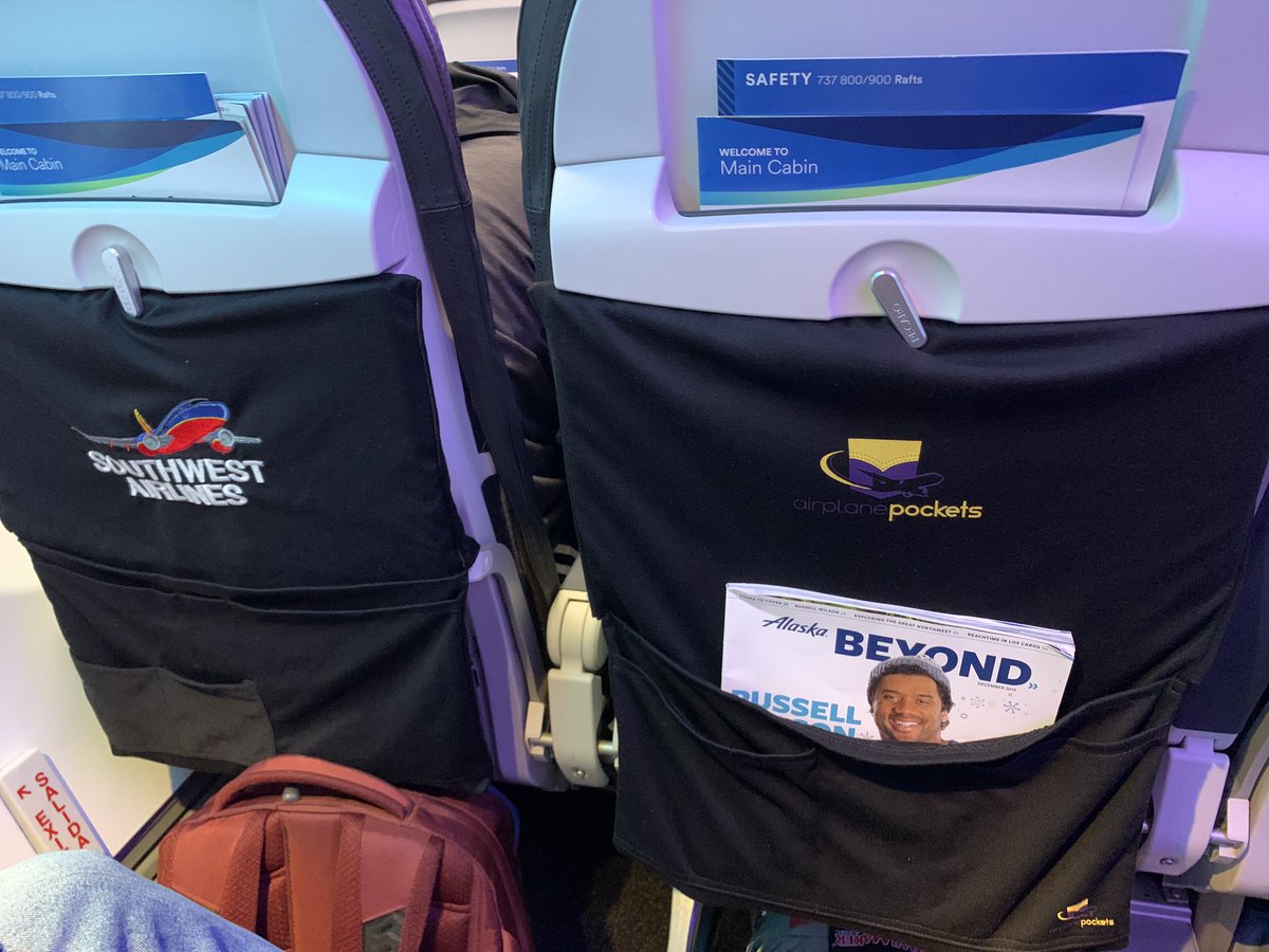 jmdaniels101's tweet photo. Thank you @AirplanePockets for making my travel experience clean, convenient and easy. @SouthwestAir @PURELL https://t.co/15kRKOY8TU