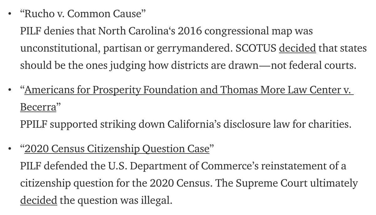 41/ It filed other briefs favoring gerrymandering, disclosure laws, citizenship and the sharing of voter data between states.