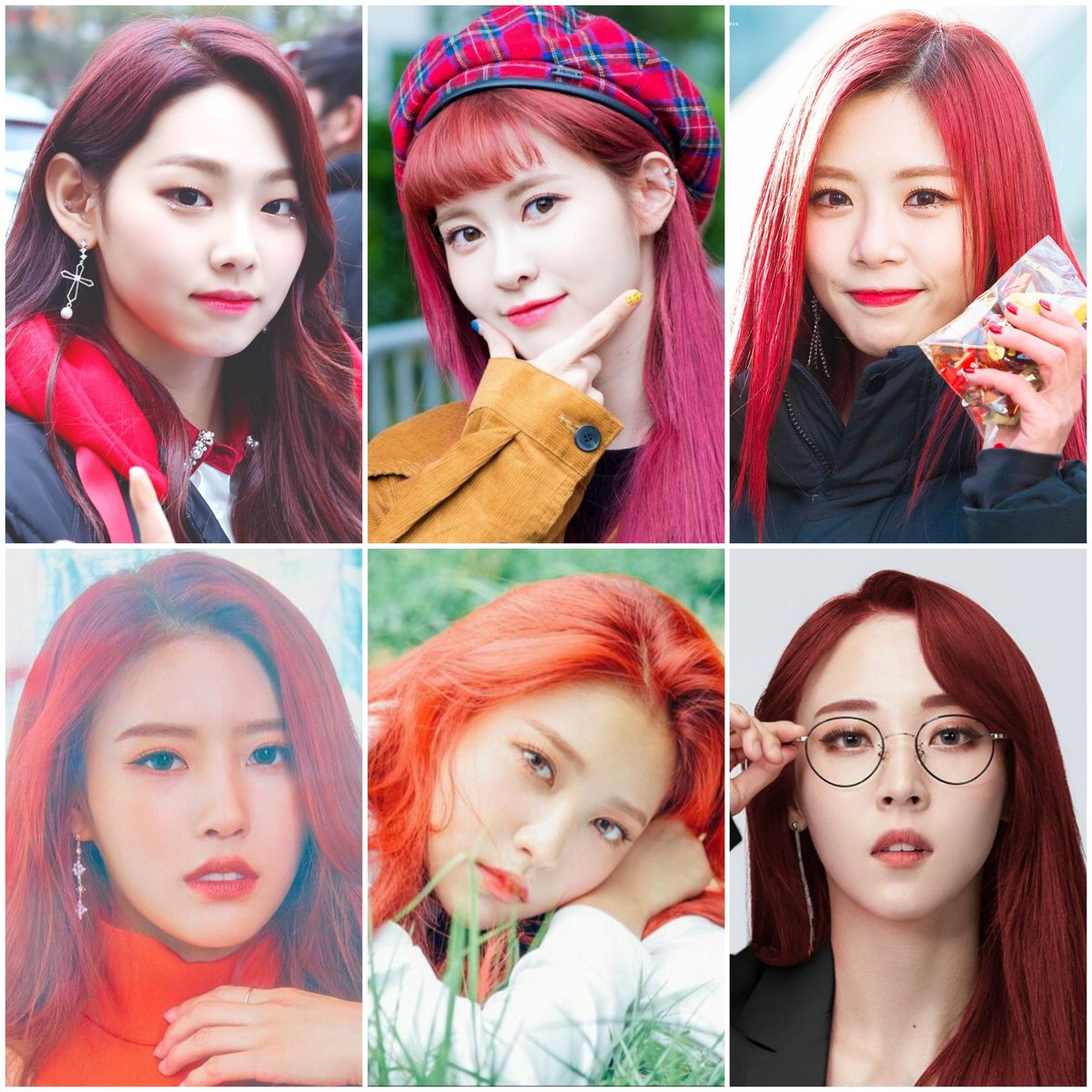 Kstar_hotnews's tweet photo. 🏆The Best KPOP Idol with Red Hair(1/4)
📊Vote》📣RT Plz!
https://t.co/JyzanWK7PA
🗳 Nominee:
👩🎤#Mina-#Gugudan
👩🎤#Yebin-#DIA
👩🎤#JiU-#Dreamcatcher
👩🎤#Mijoo-#LOVELYZ
👩🎤#Yeri-#RedVelvet
👩🎤#Moonbyul-#MAMAMOO
#NameSNS https://t.co/VwfmAzaTC7