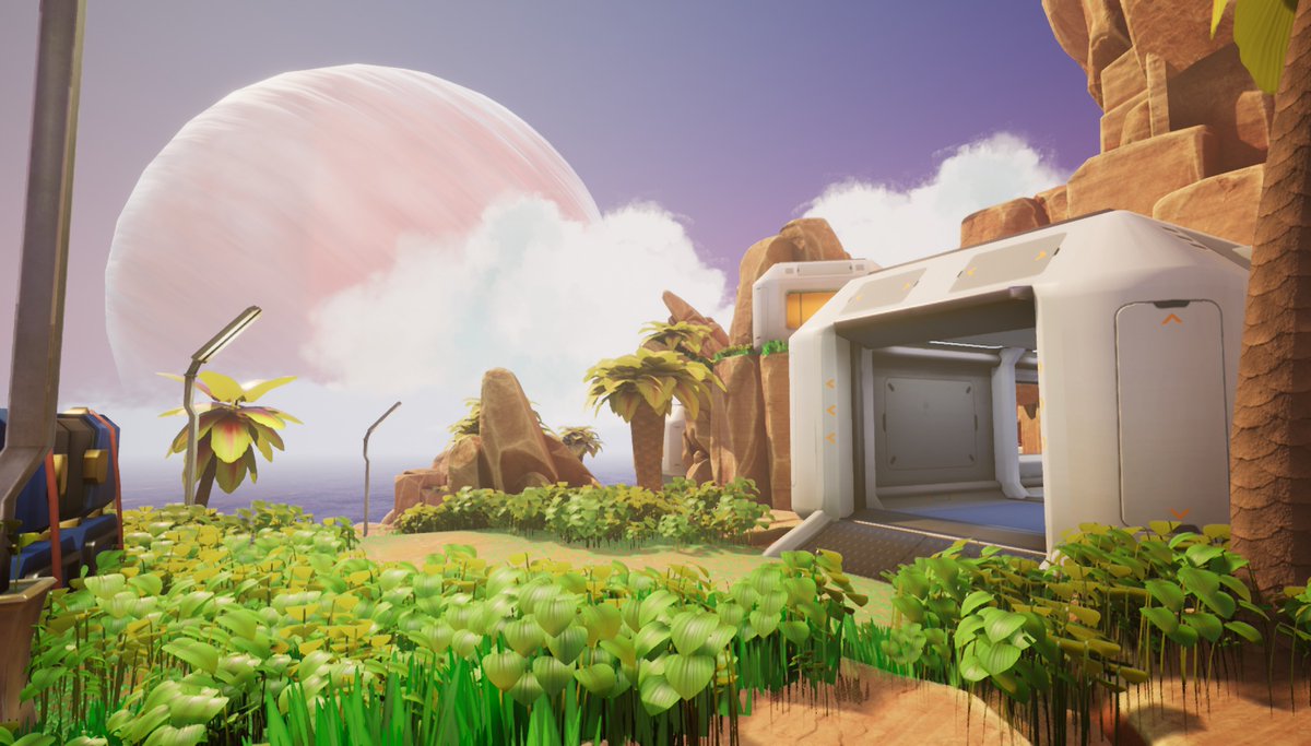 Really soon! #UnrealEngine #GameDev #EnvironmentArt <a href="/DefCorp_Earth/">Operator</a>