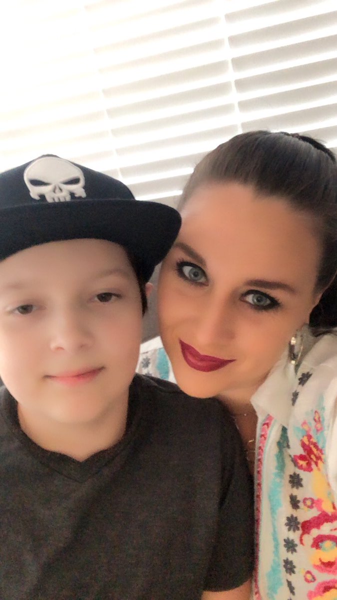 Haylo78's tweet photo. My boy. No stronger bond than a boy and his mommy. #myson https://t.co/tsZ6NgBfkB