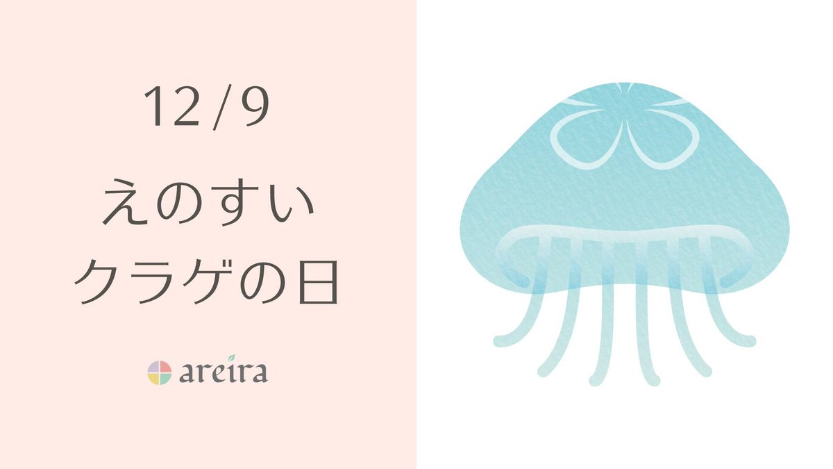 いらすとアレイラ イラスト大好き ㅤ ㅤ 12月9日 は えのすいクラゲの日 新江ノ島水族館 Enosui Com ㅤ T Co Hf3fo0mzox アレイラ よかったらrt フリー素材 イラスト 何の日イラスト 今日は何の日