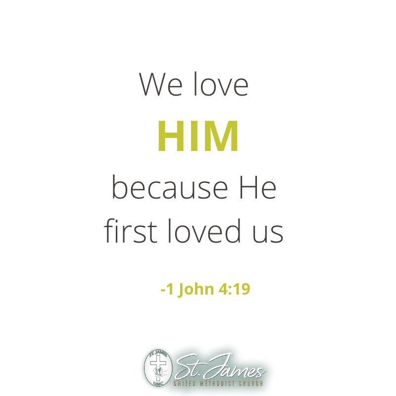 stjalpharetta's tweet photo. What an awesome God we serve! HE loved us first.
You are enough.
#stjamesumcorg #stjamesonline #worthy #love #grace #mercy #presents #december #charity #agape #God #faith #bible #Godlove #Godgirl #Godguy #1John #saints #saltoftheearth #christians #ambassadors https://t.co/fLAyLtMckM