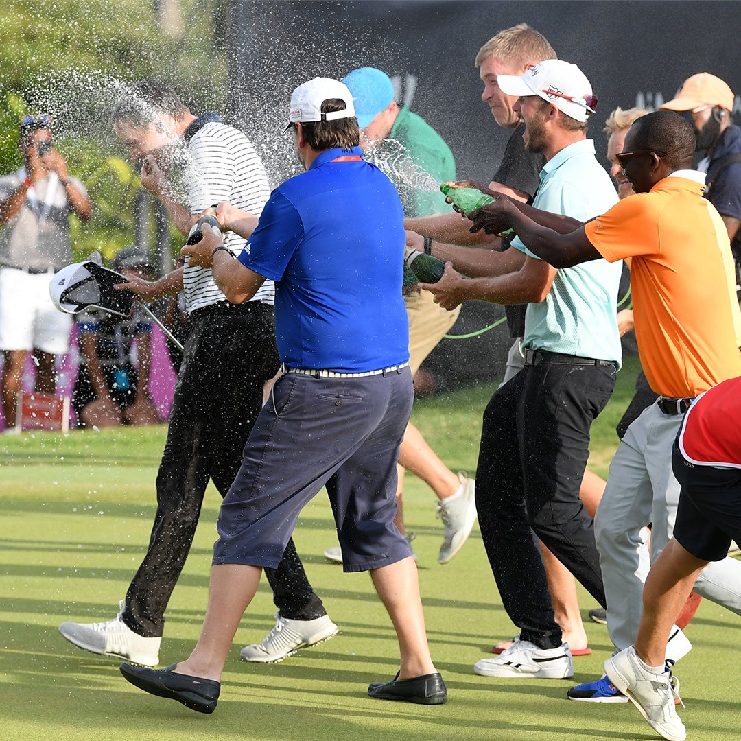 DPWorldTour's tweet photo. The second youngest winner in European Tour history ✌️

#AfrAsiaOpen https://t.co/oAKqKGbrGr