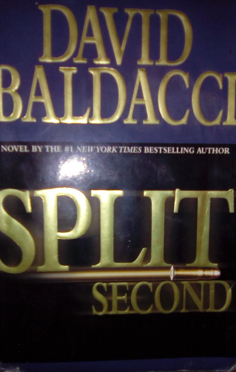 Ladies &amp; Gents! Found a GREAT book supplier downtown, and I'm going to raid him REGULARLY! Just read this gem by #DavidBaldacci. Liked the twist and the little niggle near the end. Plus, Sean King sounds like my kind of human shield. Next up, #TamiHoag
#amreading #suspense
