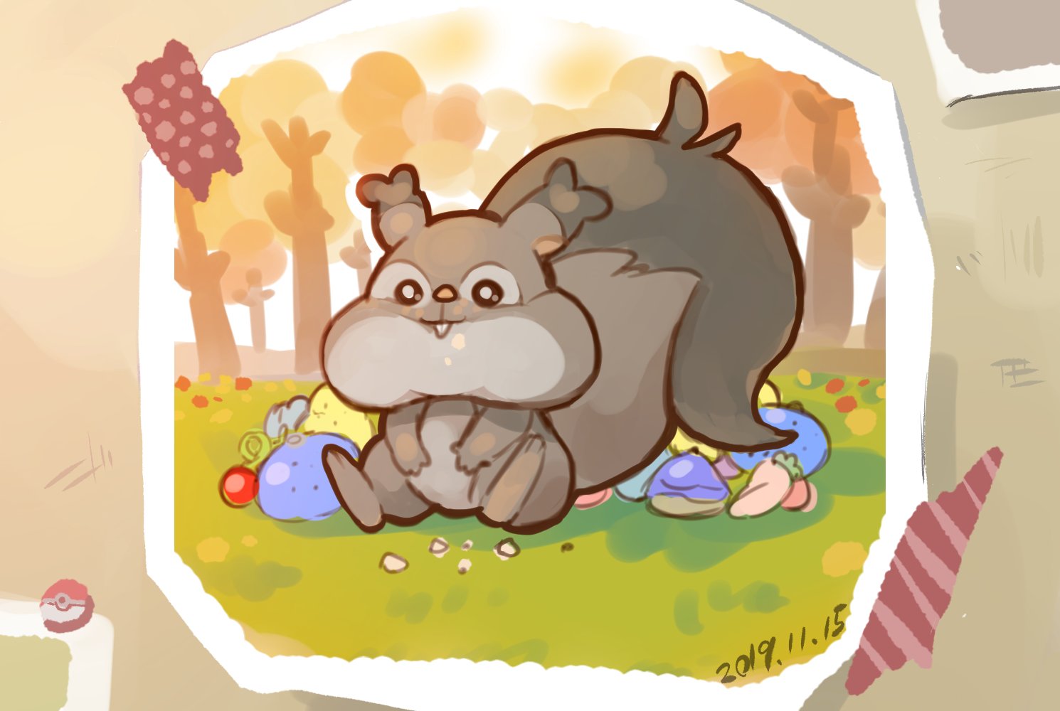 真符 今はどっちも可愛いけどホシガリスがヨクバリスに進化した時まじでショックだったな W T Co X4wtplidla Twitter